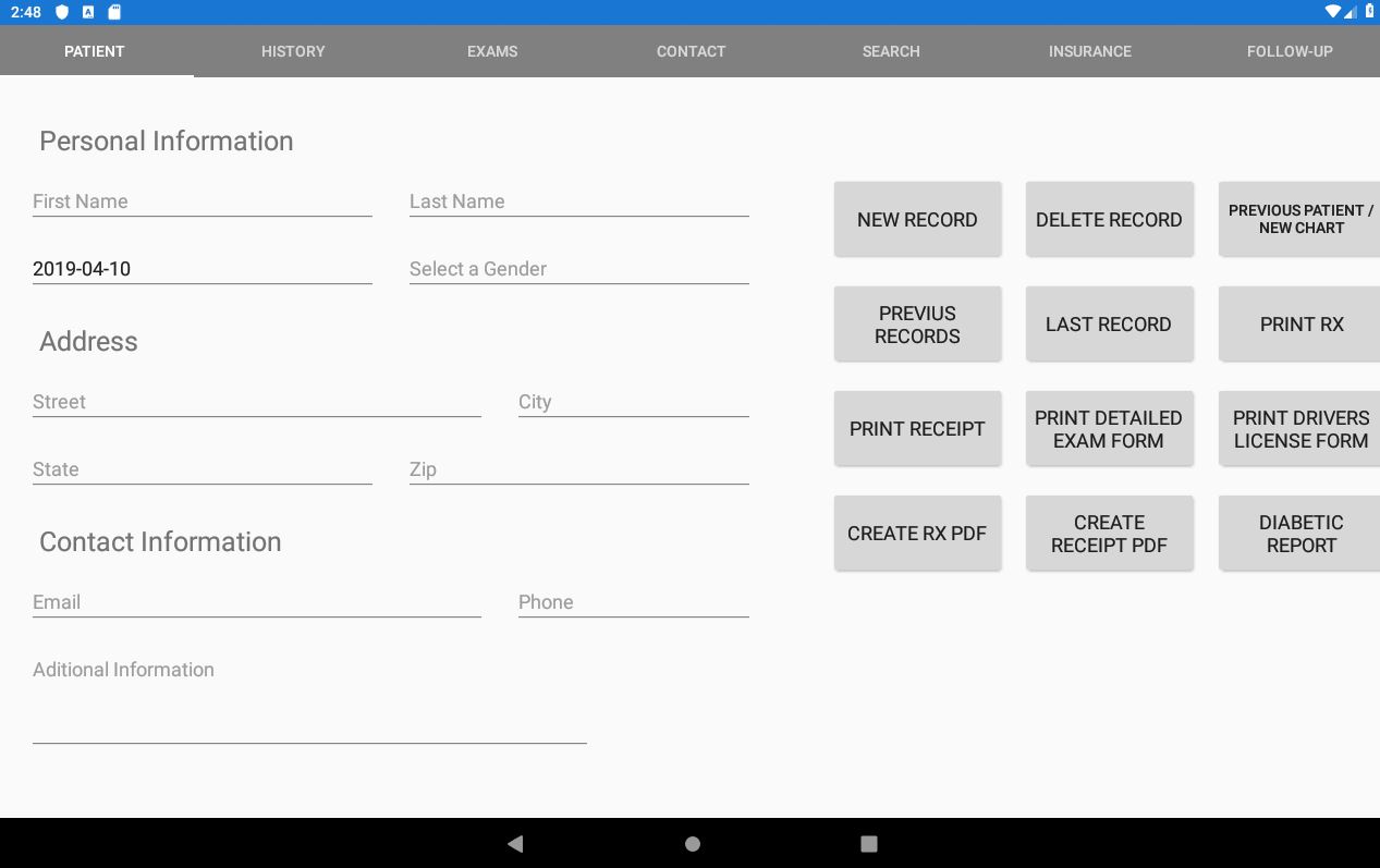 Electronic Medical Record